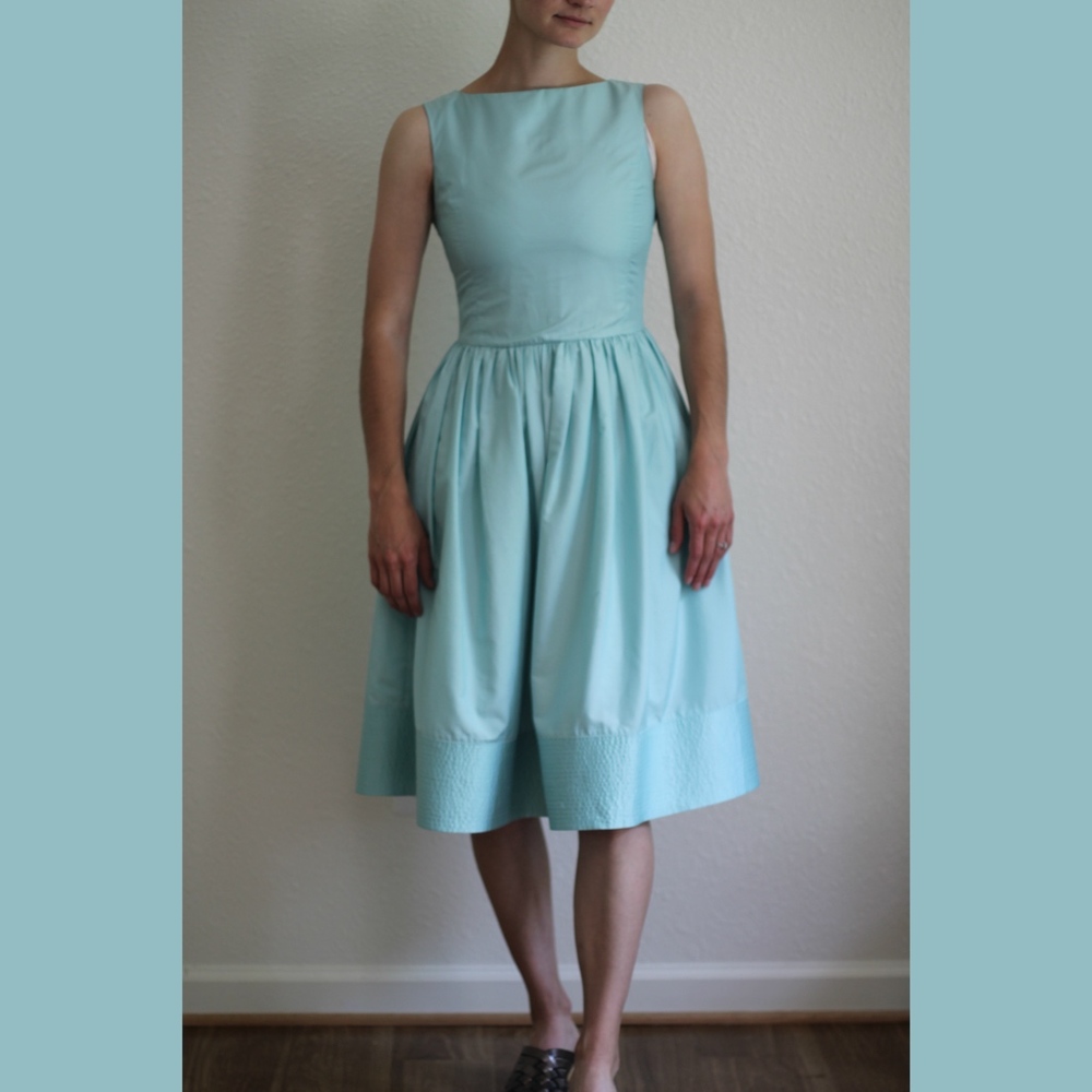 Isaac Mizrahi for Target Robin Egg Blue Dress